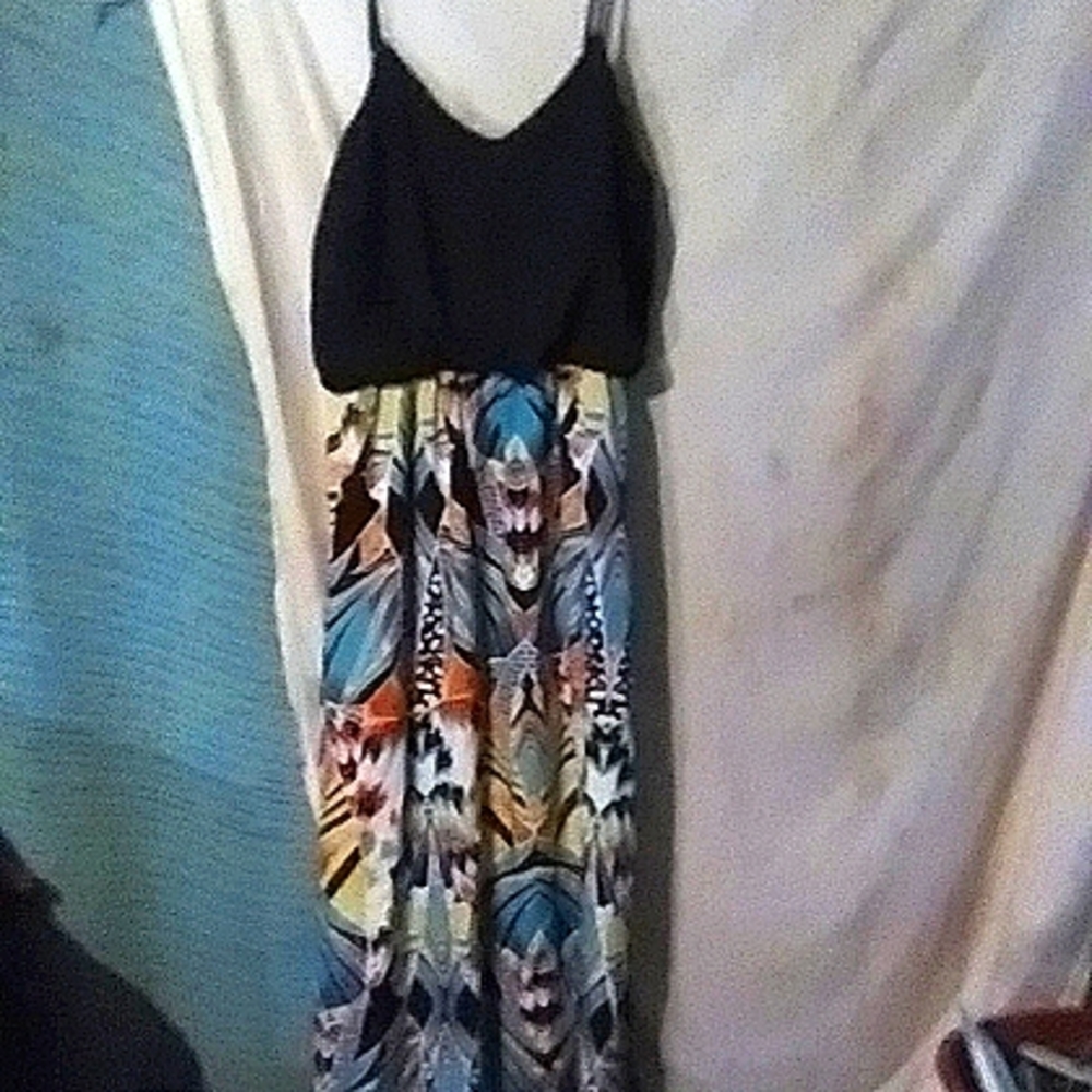 large maxi summer dress